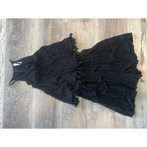 Short Romper Tassle Fringe dress Short set size XS like new with zipper